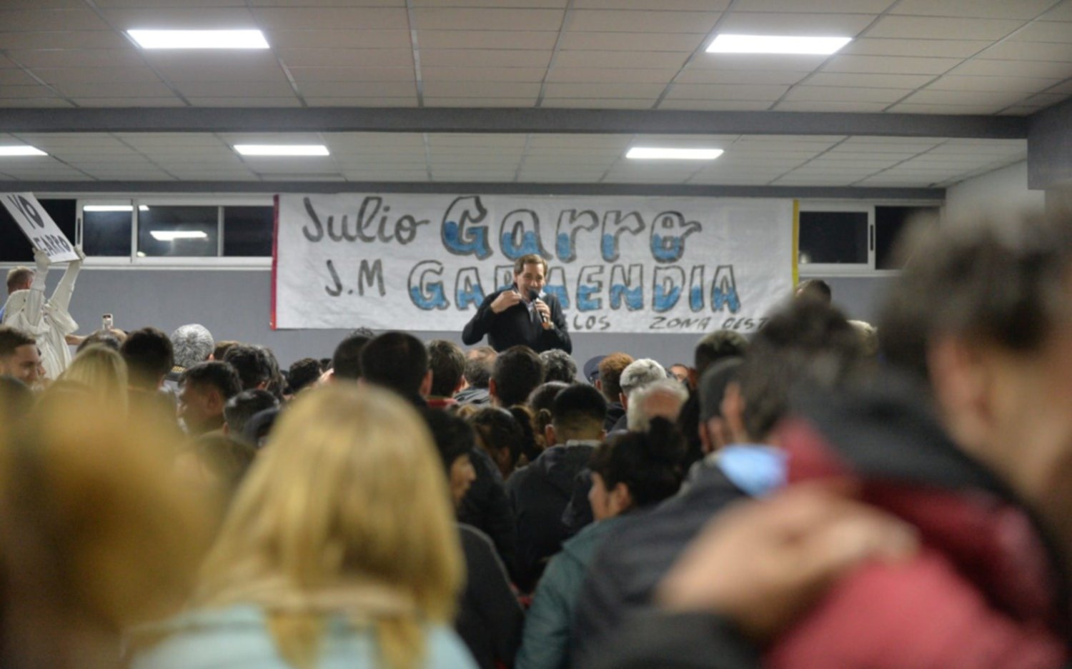 Garro estuvo en San Carlos y aseguró que “tenemos el desafío de seguir llevando agua y cloacas a todos los barrios”
