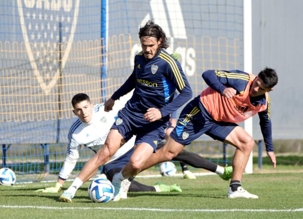 Cavani es uno más del Mundo Boca y el Pipa desespera por volver