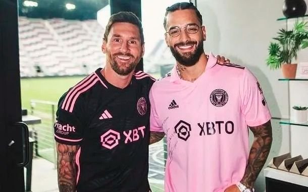 Todos quieren una foto con el "10": furor por el encuentro entre Messi y Maluma en Miami