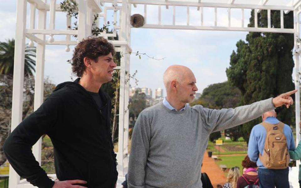 Horacio Rodríguez Larreta presente en los Bosques de Palermo y Patricia Bullrich recorrió Morón