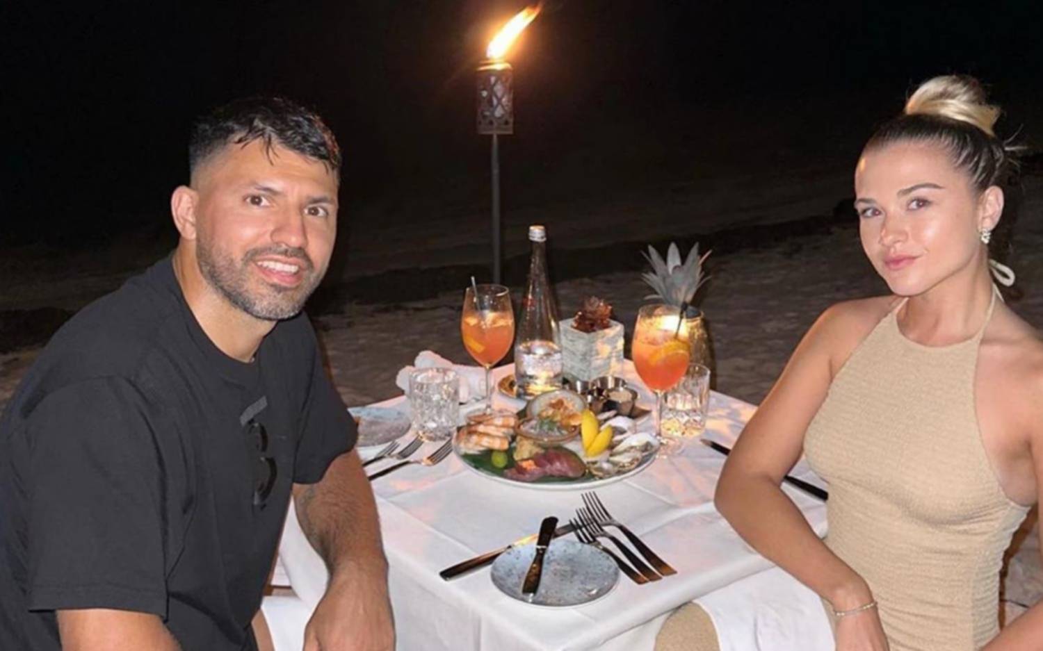 Sergio Agüero confirmó su separación con Sofía Calzetti: "Estamos solos, sí"