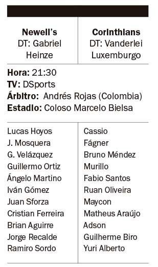 Newell’s o Corinthians, el rival del que pase en Brasil