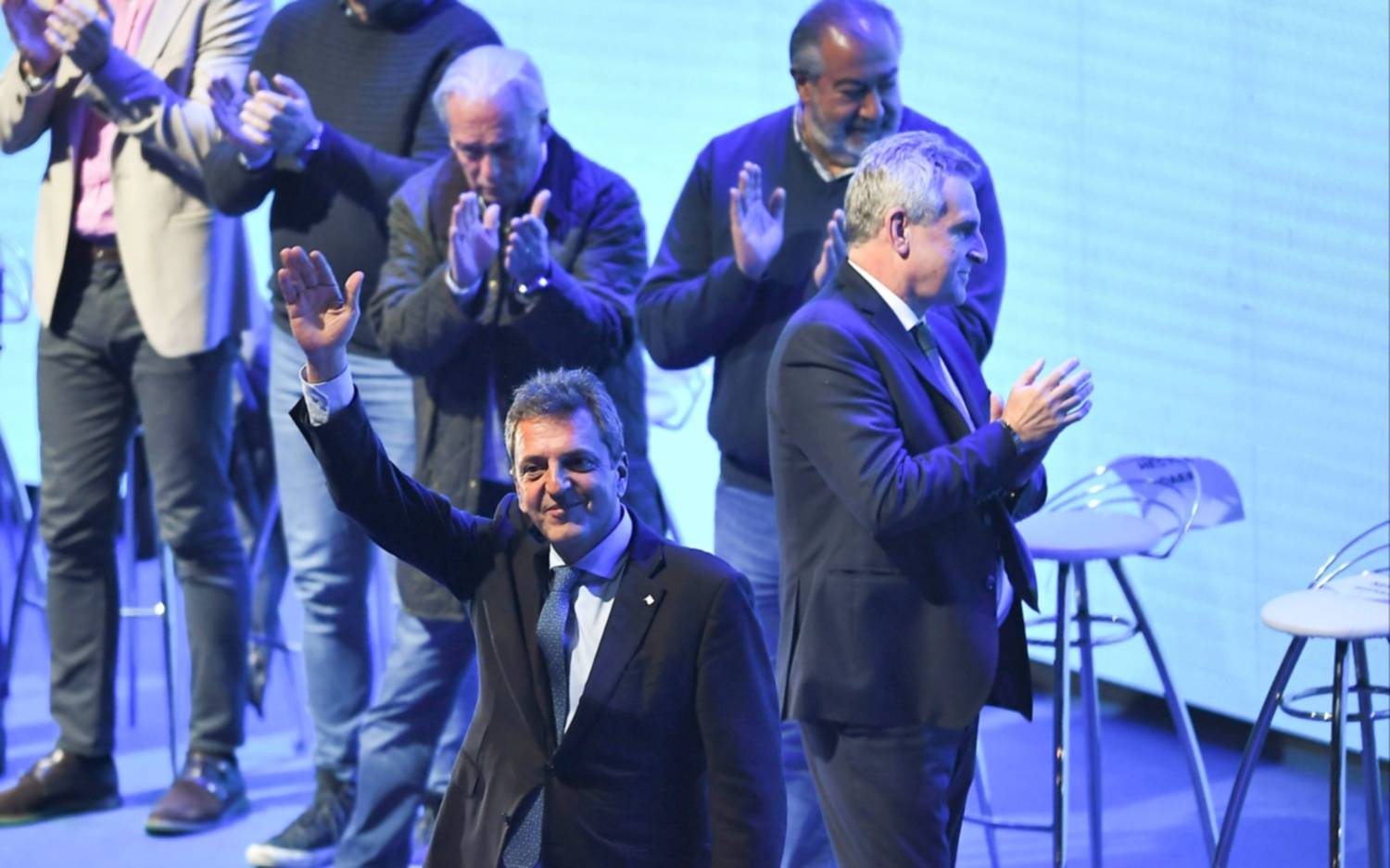 Massa junto a la CGT en Tortuguitas: "El domingo se empieza a discutir a qué Argentina vamos"