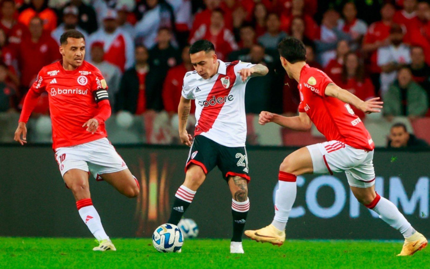River quedó eliminado con Inter en Brasil en una dramática definición por penales