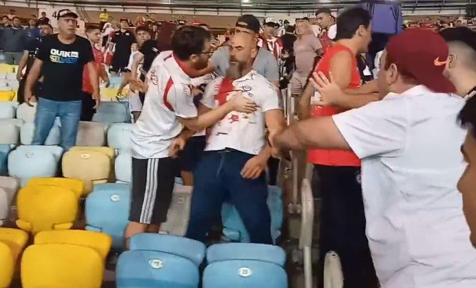Asisten a los hinchas reprimidos en Brasil
