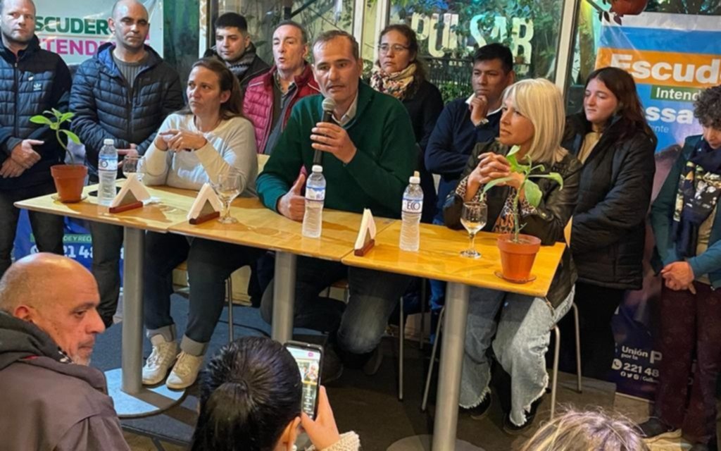 Elecciones 2023.- Escudero: "La única manera de ganarle al macrismo en La Plata es que la Lista 6 de UXP"