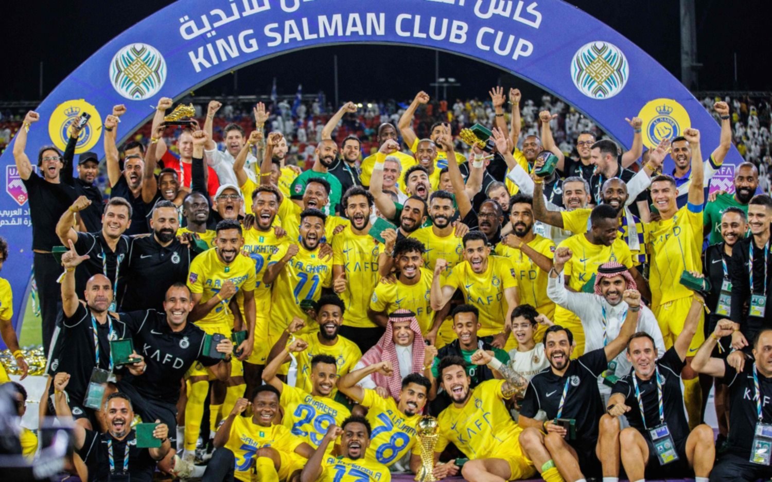 Al Nassr, con un Cristiano Ronaldo estelar, se coronó en la Copa Árabe de Clubes