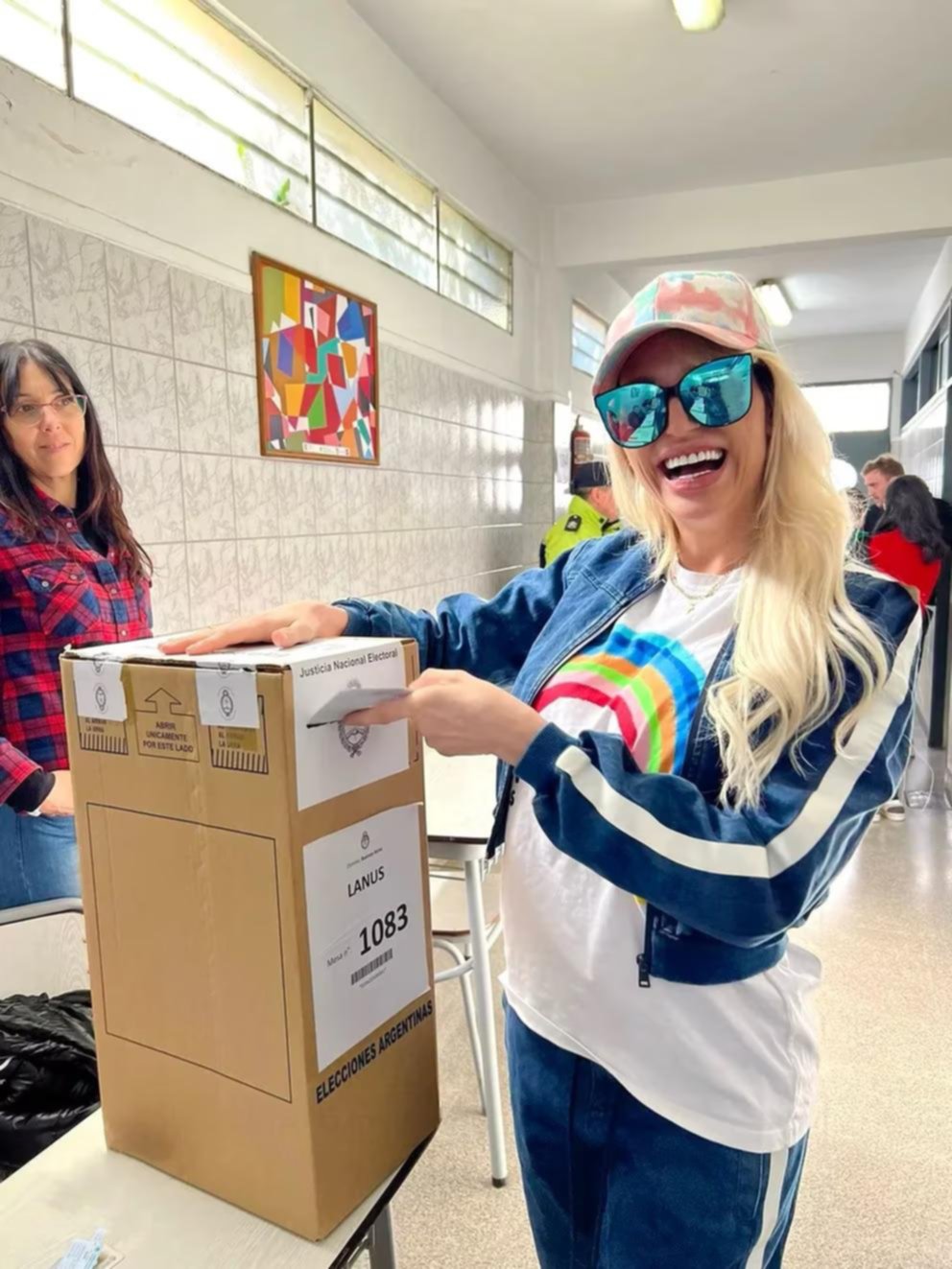 Vicky Xipolitakis revivió un clásico