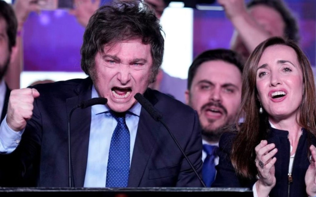 Milei: gestos a lo Trump, saludos con Macri y muy picante con UxP