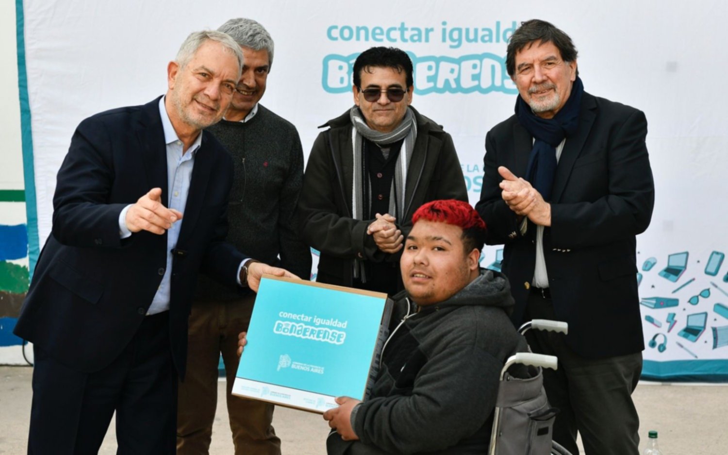 Se concretó la entrega de notebooks en una secundaria de La Plata
