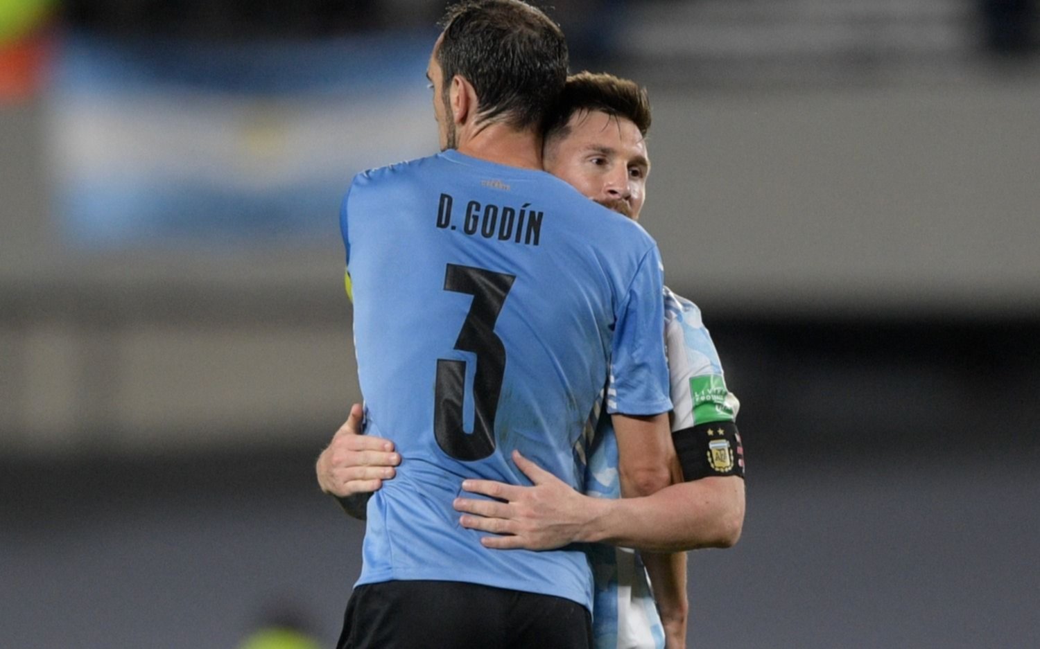 El elogio de Diego Godín a Lionel Messi: "Es el mejor jugador de todos los tiempos"