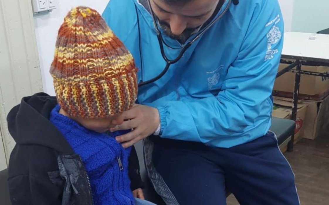 La Provincia montó un operativo de salud en los barrios inundados de La Plata