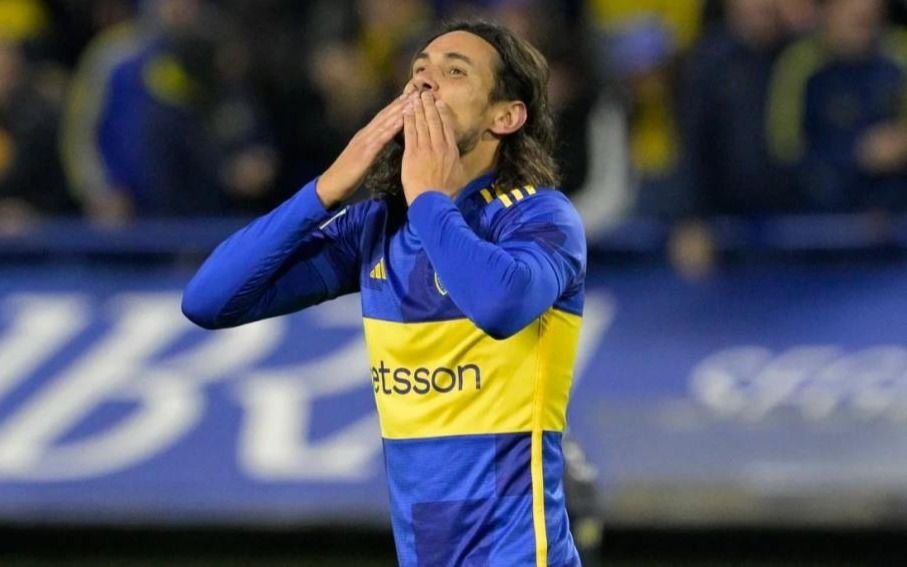 Cavani y su bautismo de gol con la camiseta de Boca: "No hice el festejo en el alambrado porque me iban a amonestar"