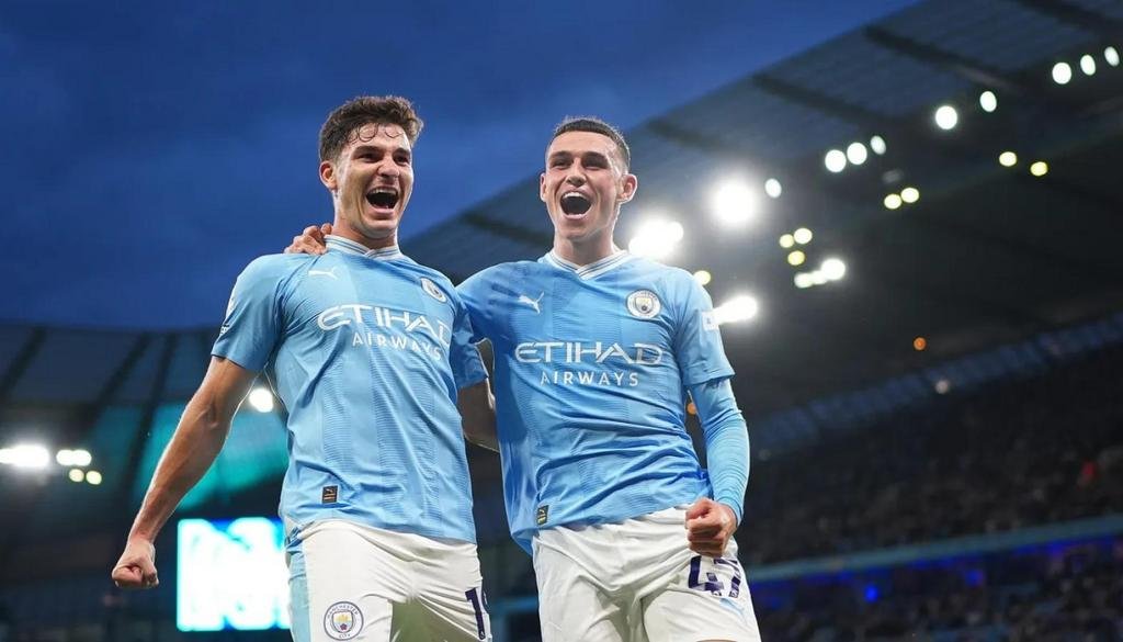 Ante el asombro de Guardiola, Julián Alvarez, con un golazo, le dio la victoria al City