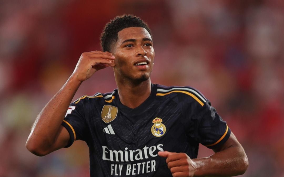 Real Madrid mostró toda su jerarquía y le ganó a Almería con doblete de Bellingham