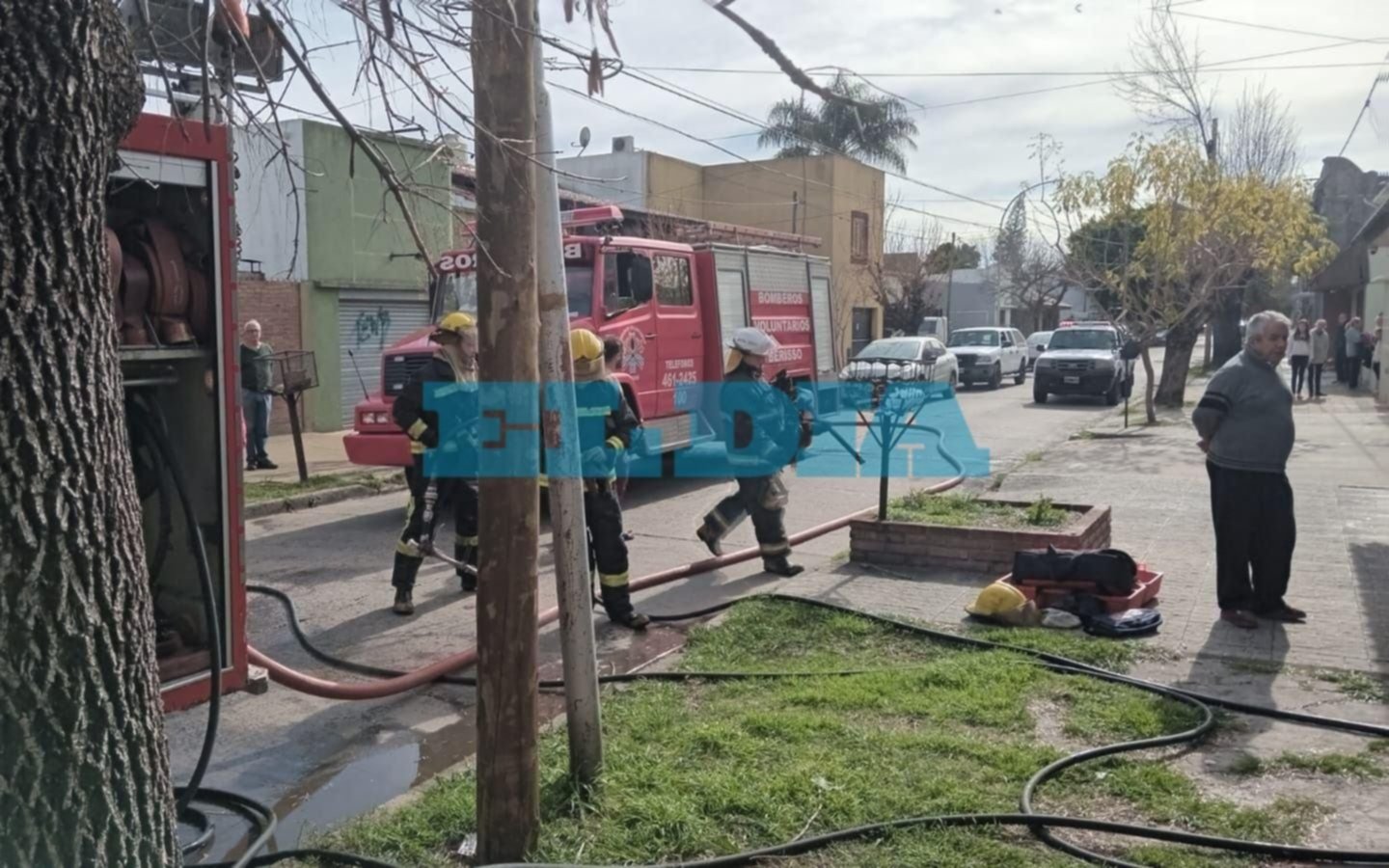 Conmoción en Berisso por trágico incendio