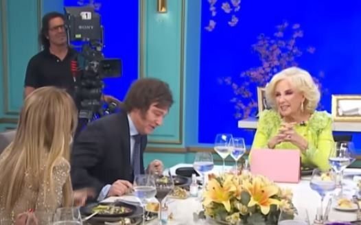 Qué dijo Mirtha Legrand, "la celestina", sobre el noviazgo entre Javier Milei y Fátima Flórez