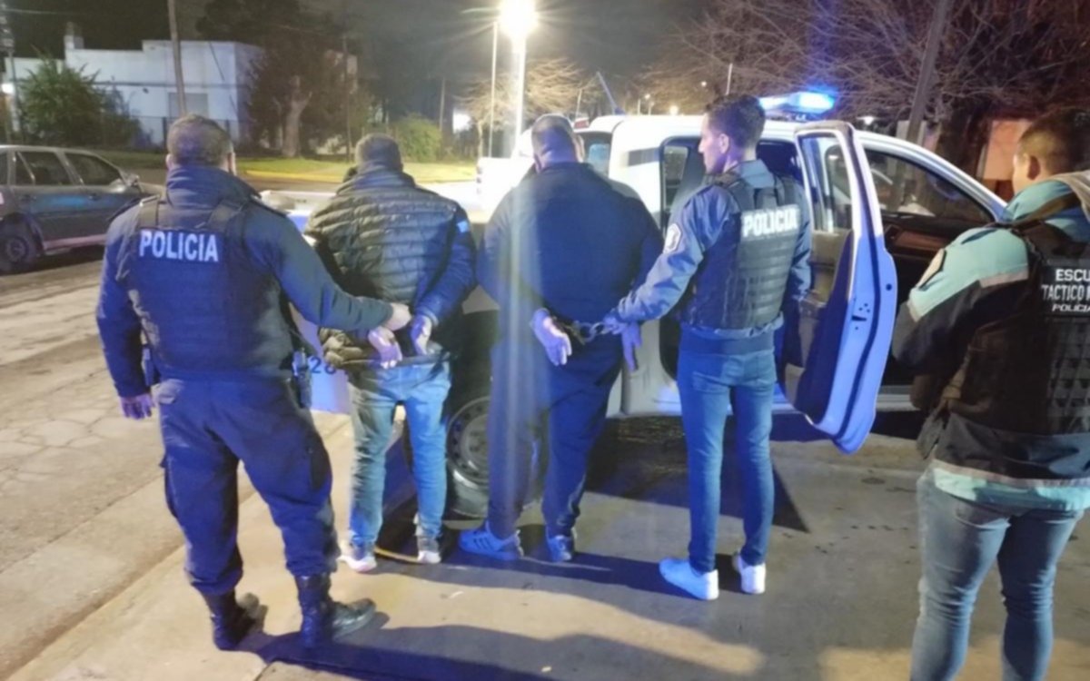 Cayeron dos integrantes de una banda delictiva que azotaba a La Plata