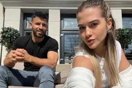 El Kun Agüero y su ex volvieron a seguirse en redes
