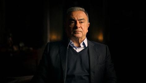 “El escape de Carlos Ghosn”: el ejecutivo que huyó de Japón en la caja de un equipo de audio