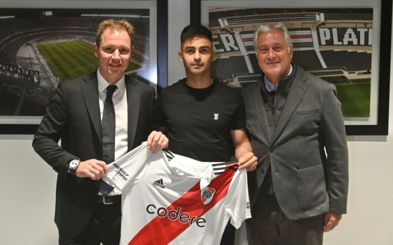 El "Pity" Martínez volvió a River y aseguró: "Vengo a redoblar la apuesta"