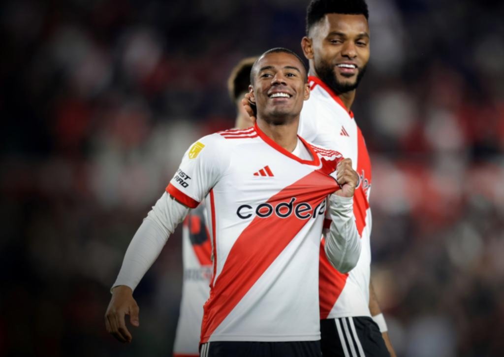 Después de sufrir, River le ganó por goleada a Barracas