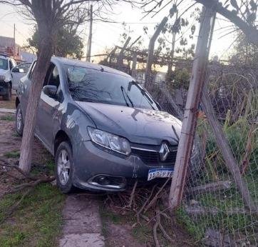 Persecución, choque y tres detenidos en Villa Elvira