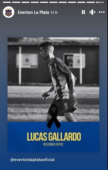 Dolorosa despedida en redes a Lucas Gallardo, el futbolista de La Plata que murió en un accidente