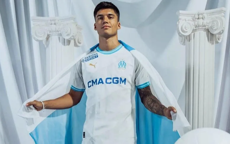 El ex Pincha, Joaquín Correa, fue presentado en el Marsella