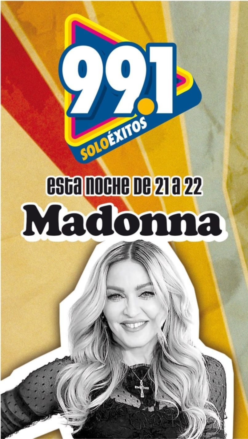 Madonna será protagonista esta noche del especial de Éxito FM 99.1