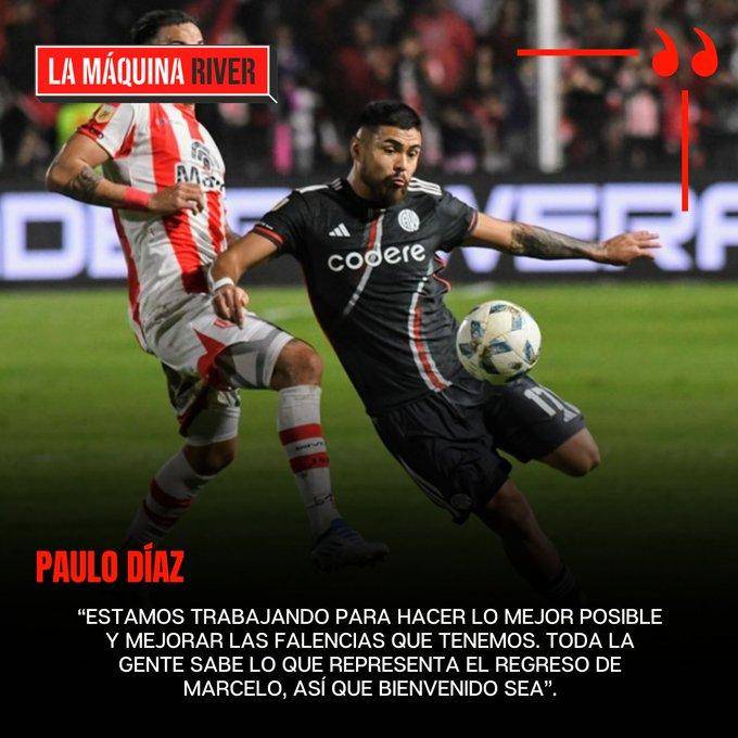 “Marcelo representa muchísimo”, destacó Díaz