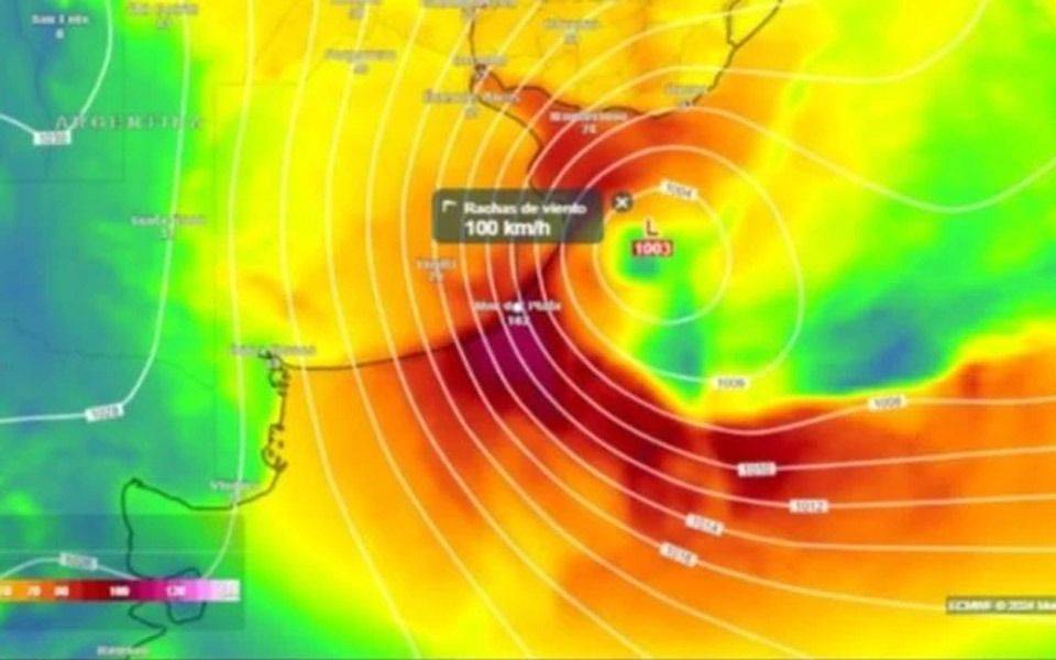 "Potente ciclogénesis”: el alerta que el Servicio Meteorológico Nacional lanzó para la Costa Atlántica bonaerenses