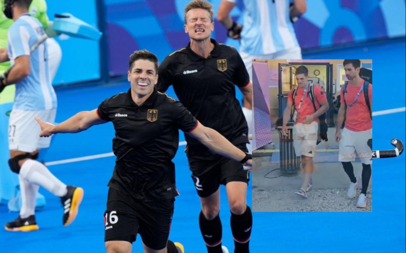 Tras gritarle el gol a Argentina, Gonzalo Peillat se lesionó en París y podría perderse la final con Alemania
