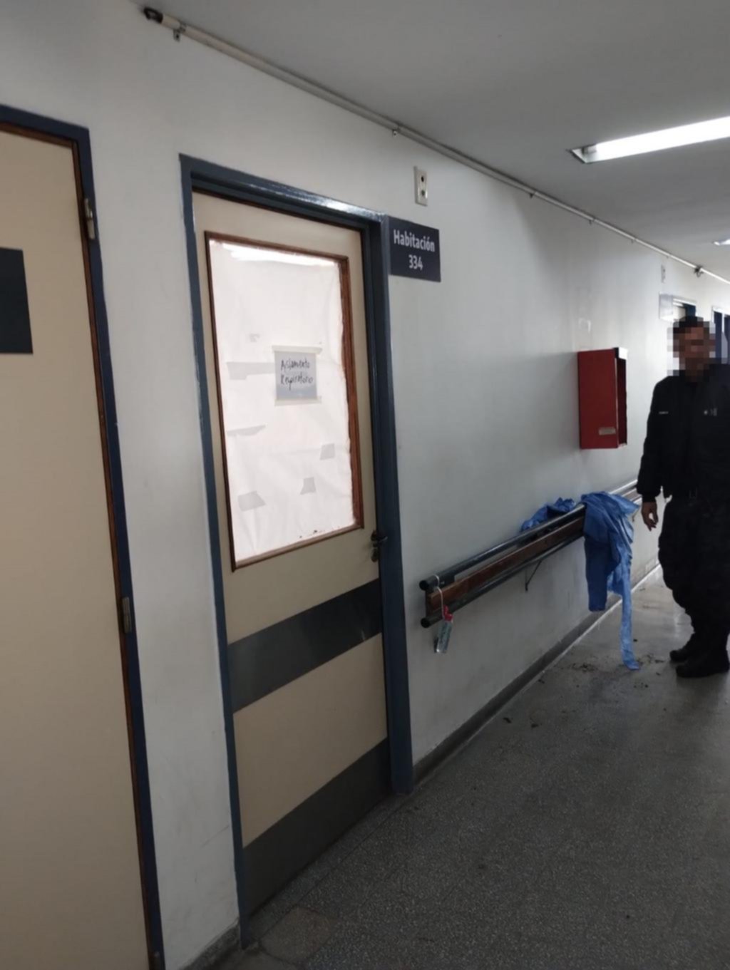 Susto por un disparo en el hospital de Gonnet