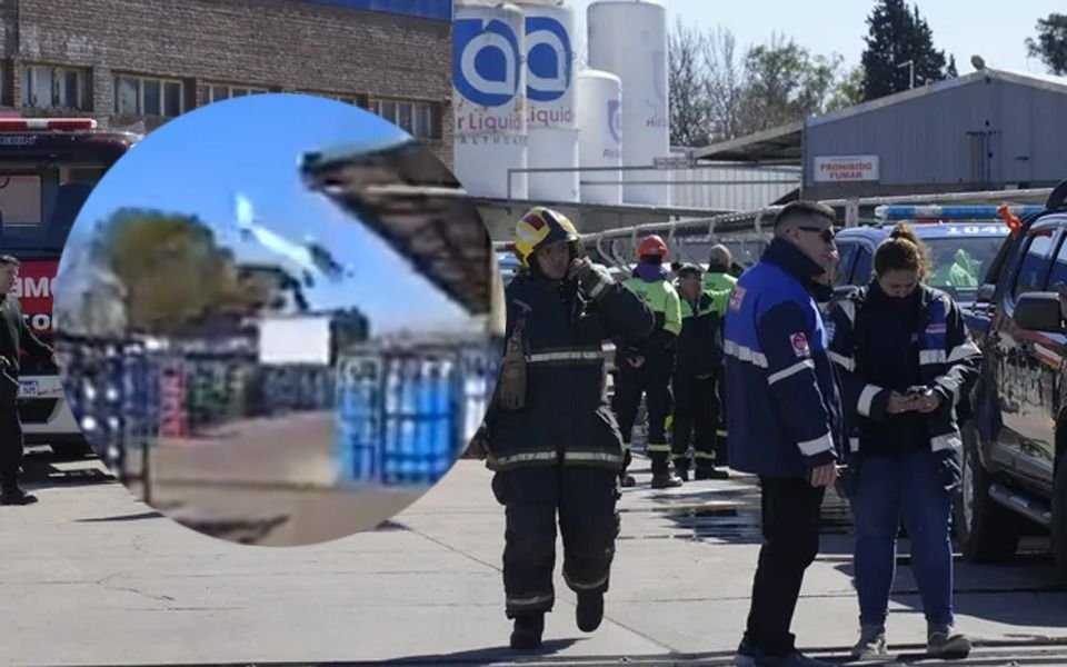 ¿Accidente o hecho intencional? Qué se sabe de la avioneta que se estrelló en una planta industrial de Rosario