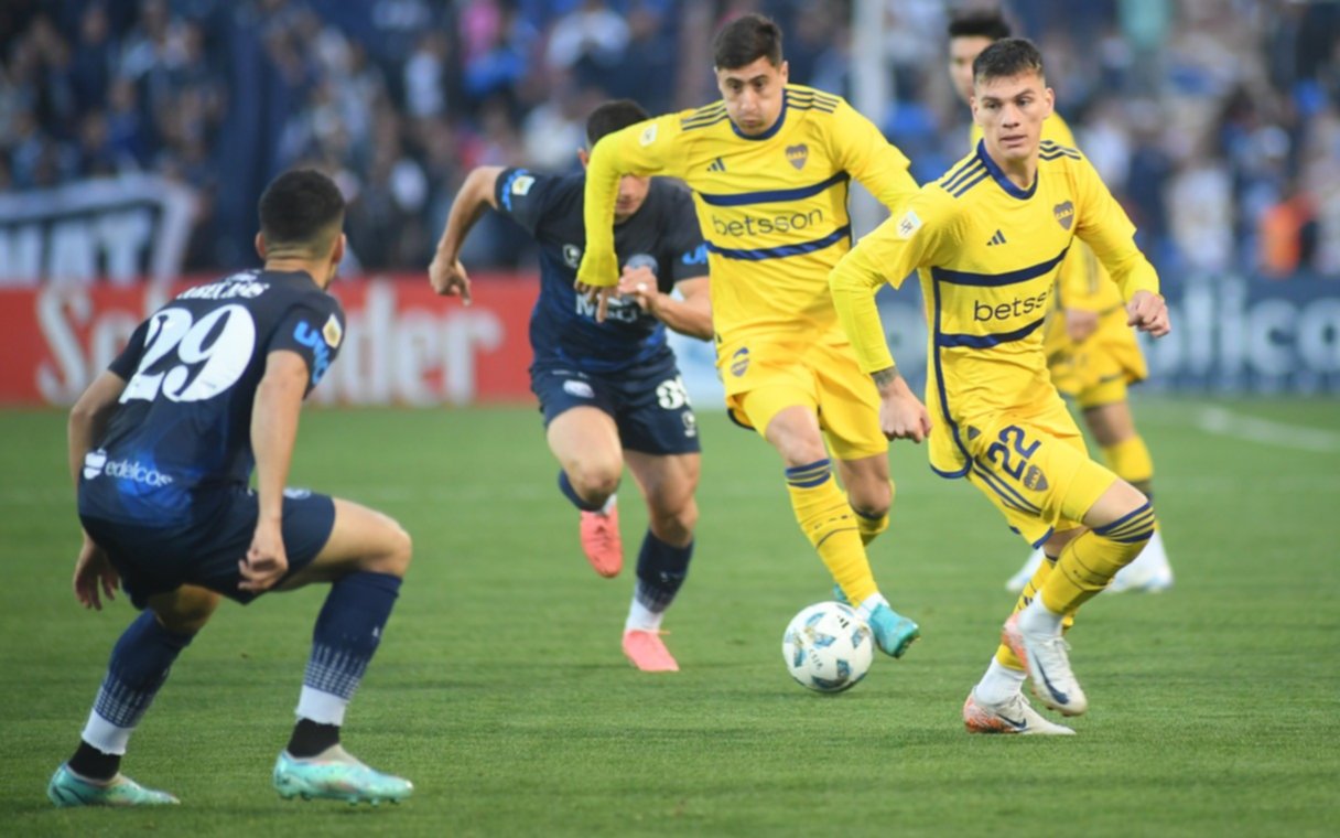 Sobre el final, Boca rescató un empate ante Independiente Rivadavia con un gol de Cristian Medina