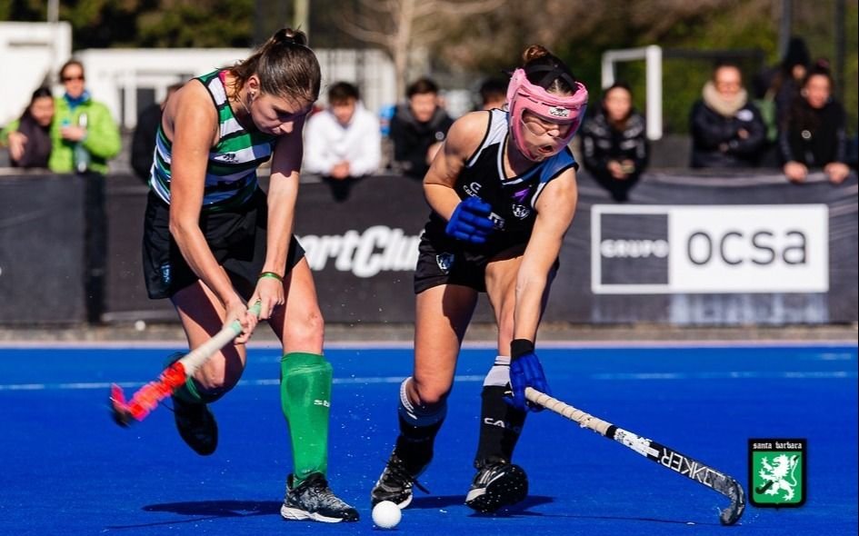 Santa Bárbara volvió al ruedo con un empate, en el hockey femenino