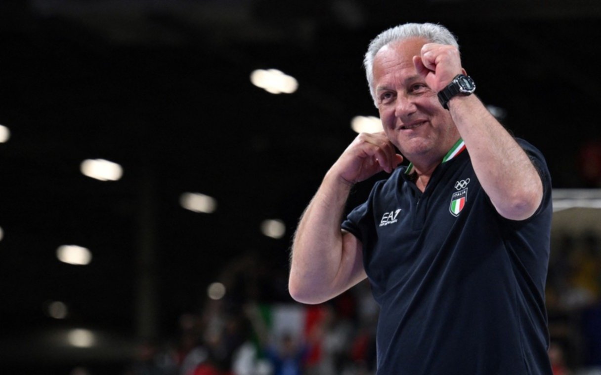 ¡Orgullo platense! Julio Velasco, campeón en Vóley con la selección de Italia en los Juegos Olímpicos