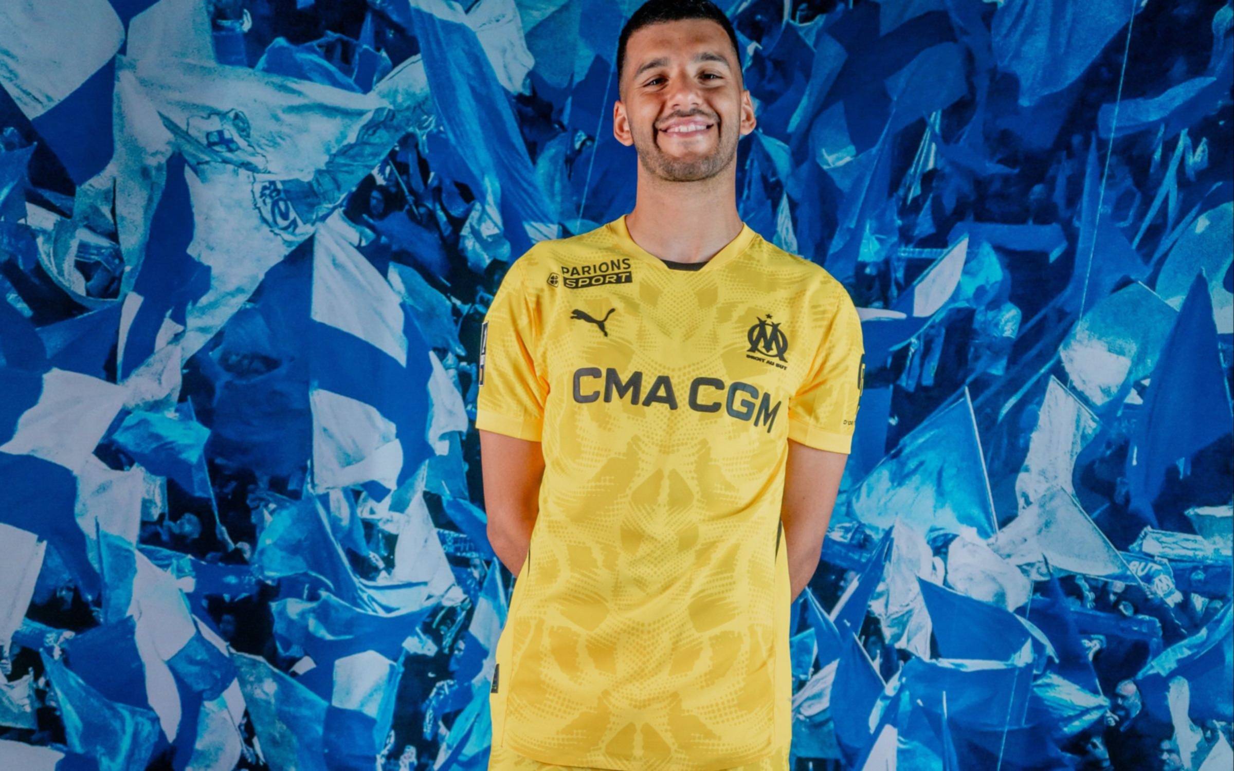 “Un león en Marsella”: Gero Rulli fue presentado en el Olympique de Marsella