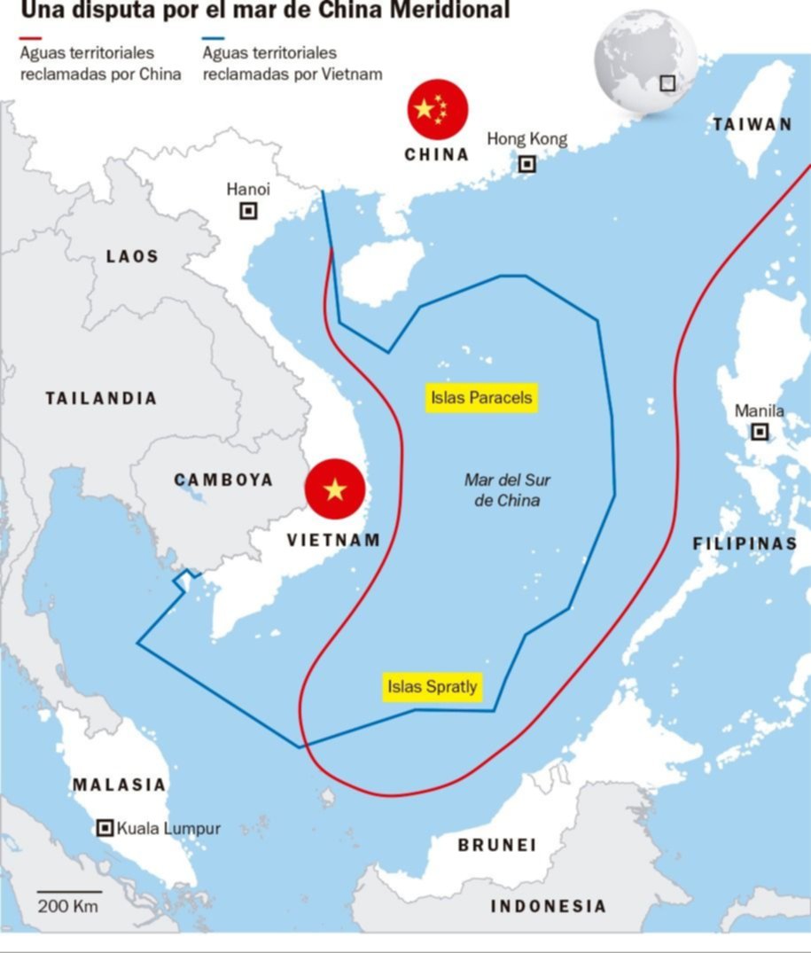 Vietnam se pone firme y enfrenta al imperio chino