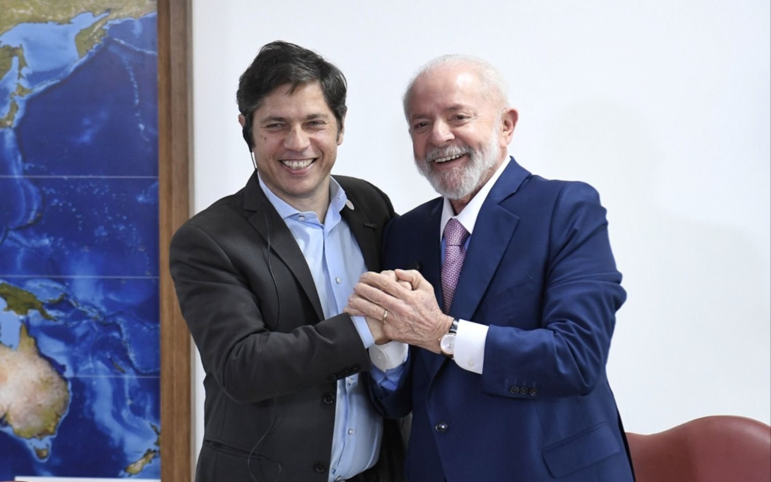 Kicillof se reunió con Lula da Silva en Brasil: "Abordamos las distintas oportunidades de inversión"