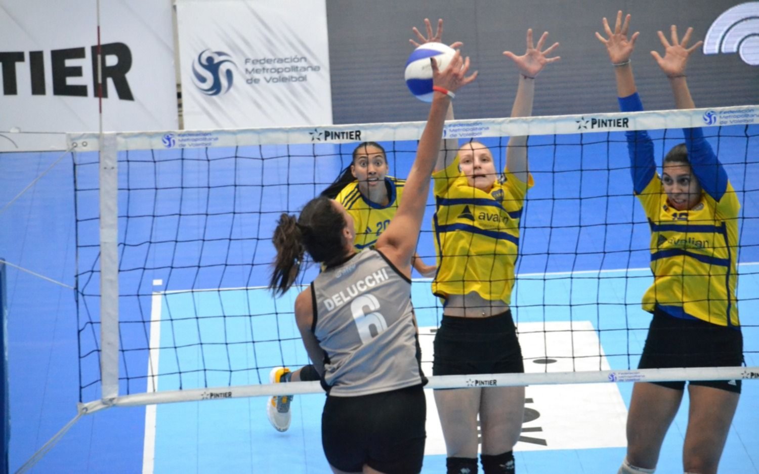 Derrota de Estudiantes, en vóley femenino