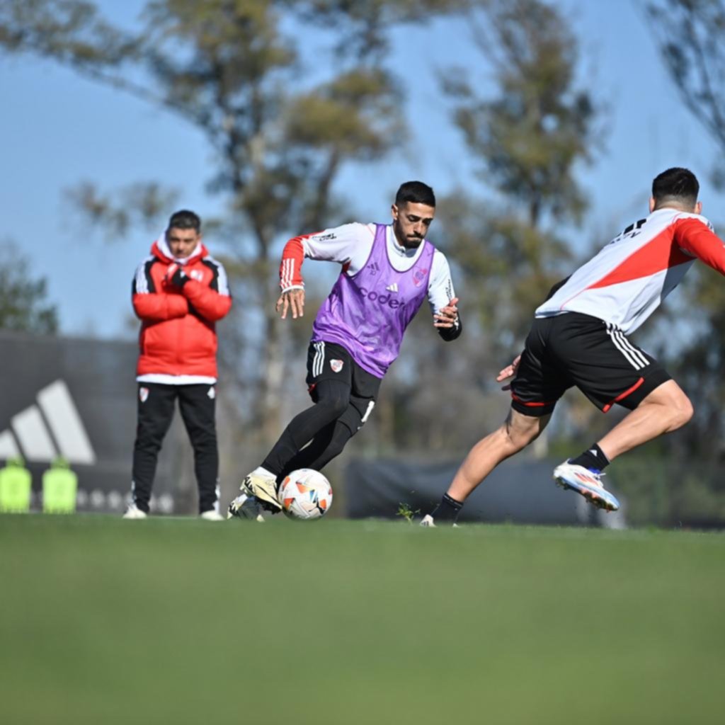 Con la cabeza en Talleres, River pone un alternativo