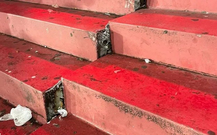 Inspección al estadio de Independiente: tras los desprendimientos en las tribunas, ante Central utilizará el 50% del estadio