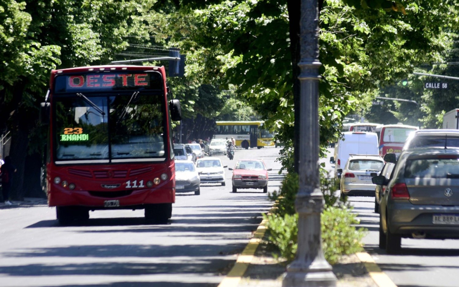 La Plata, al ritmo del feriado patrio: recolección de residuos, micros y estacionamiento medido