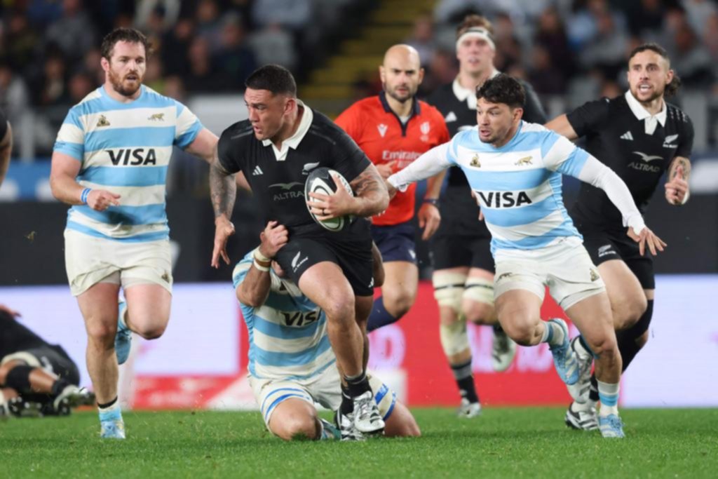Los Pumas no pudieron ante los All Blacks