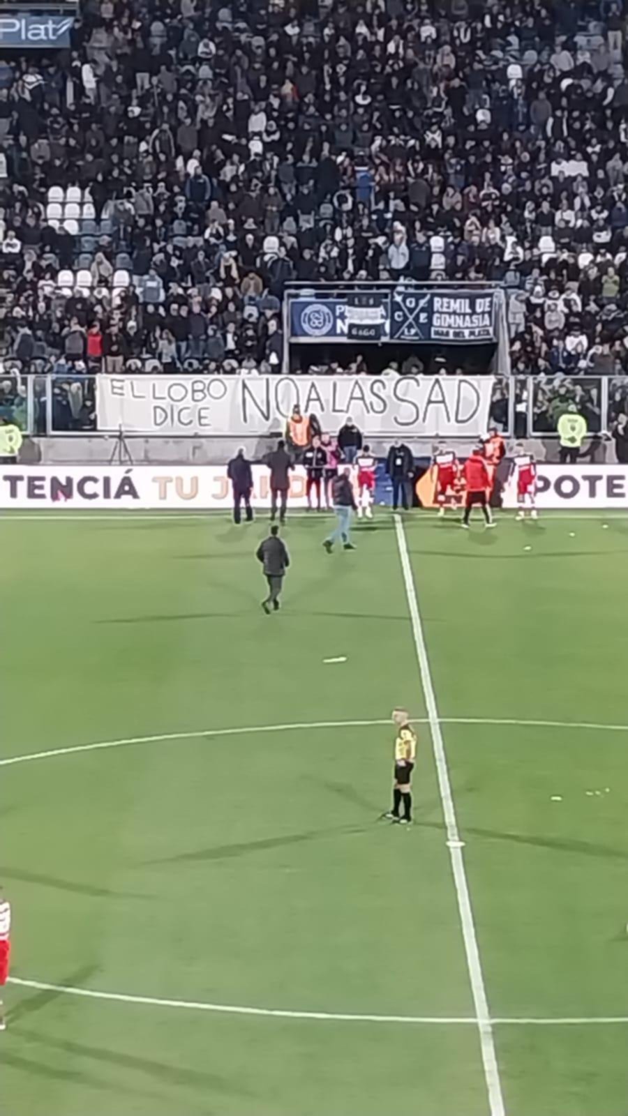 El hincha se expresó en el Bosque