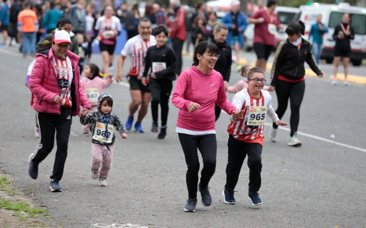 Se realizó una nueva edición de la maratón anual de CONIN por la nutrición infantil en el Paseo del Bosque