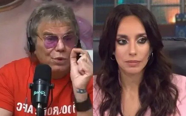 Beto Casella se ofendió y le soltó la mano a Tamara Pettinato: no está asegurado su futuro en Bendita TV