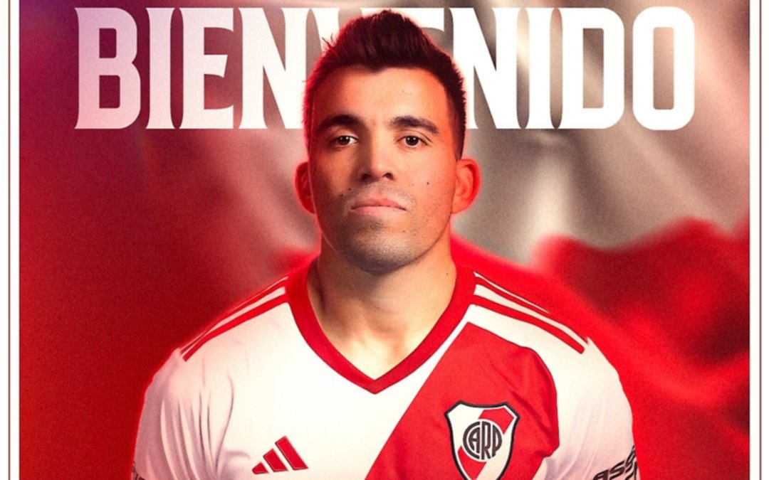 River oficializó la llegada de Marcos "Huevo" Acuña con un particular anuncio en las redes 
